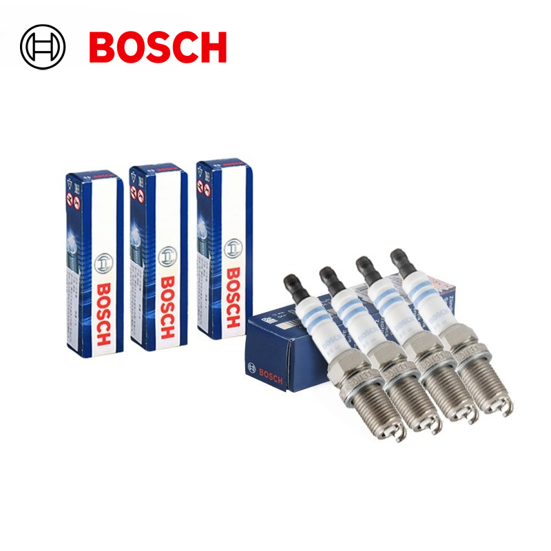 Bosch Spark Plug Iridium - 4pcs Bosch Double Iridium Spark Plug