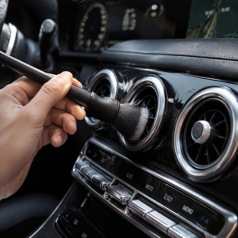 Premium Soft Bristle Car Detai - Seat Cleaner Fabric ulasan dan harga