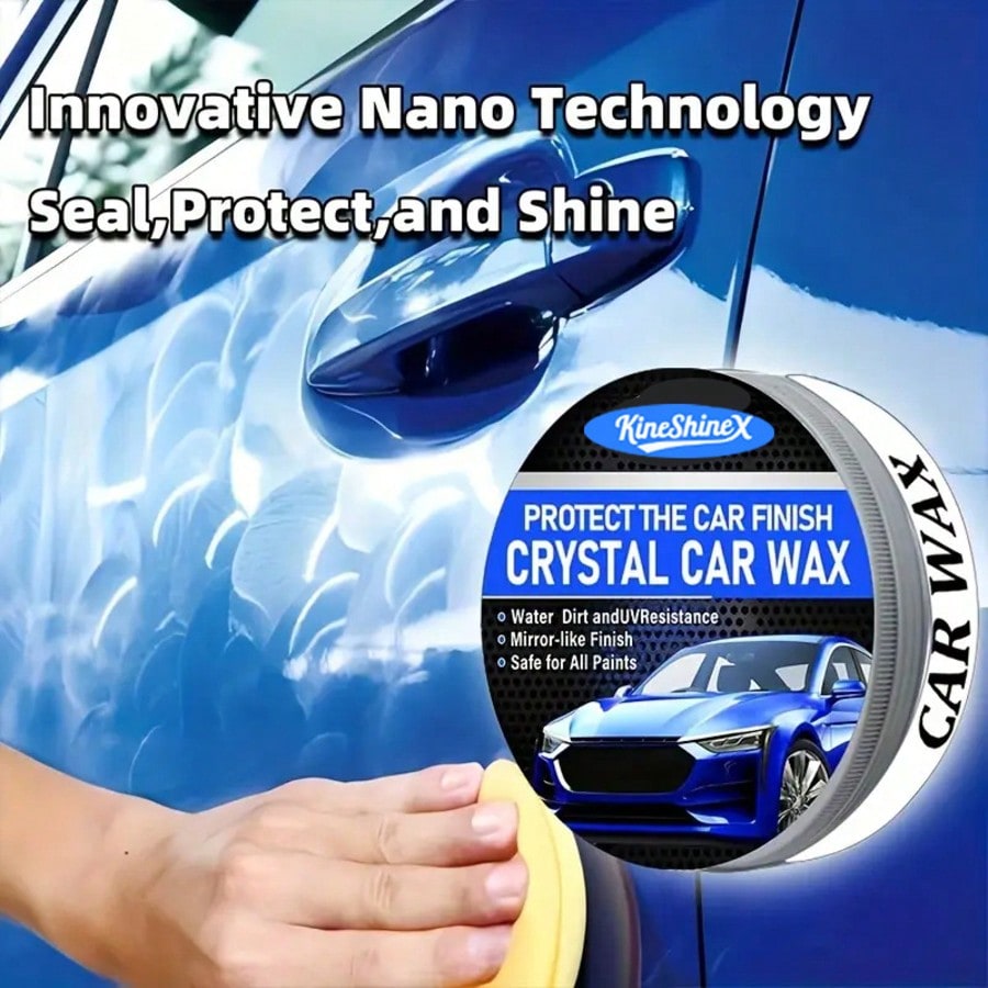 Carnauba Wax Car Polish Cerami - Wax Applicator Pad ulasan dan harga