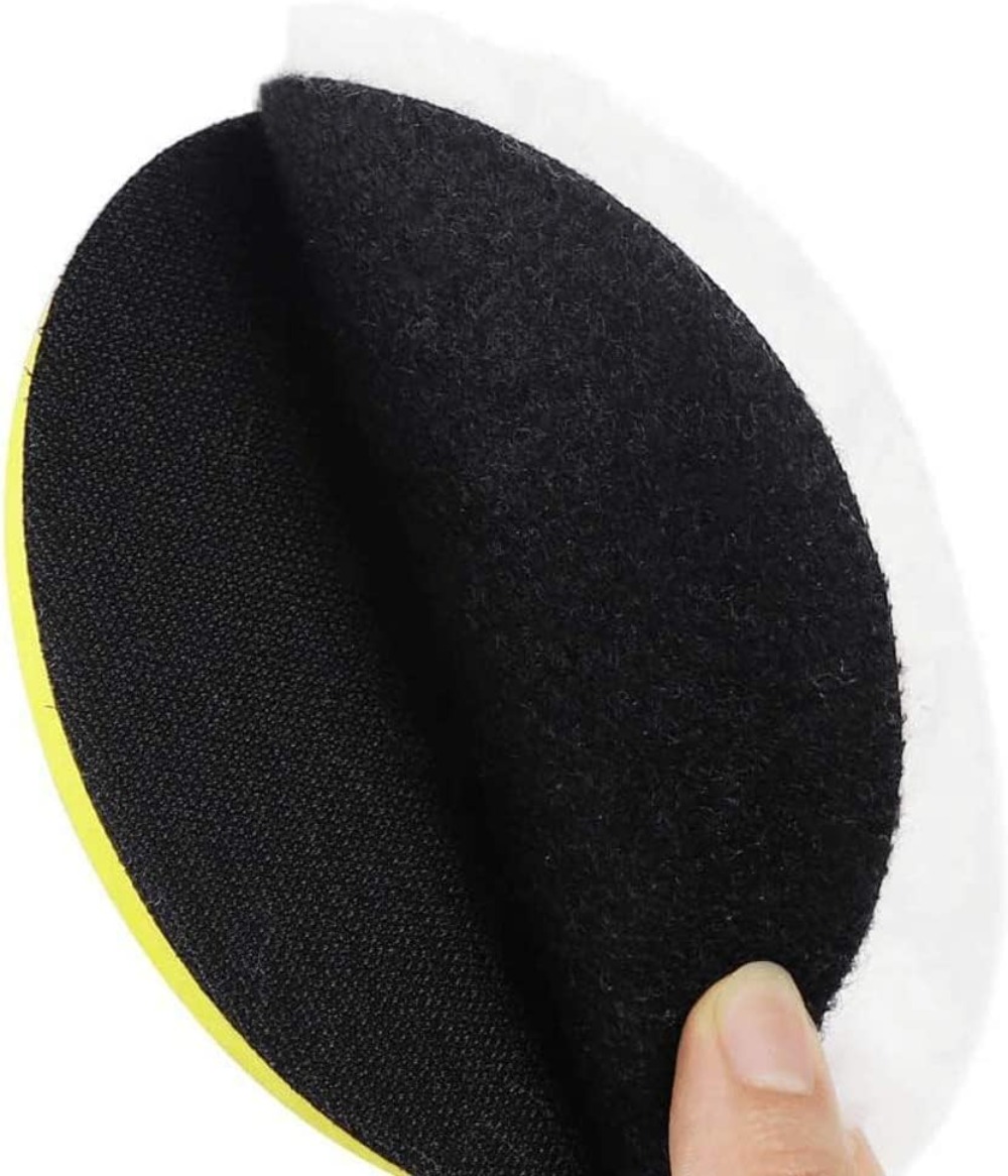 6 Pcs 5 Inch Wool Polishing Bu - Polish Pad Set Buffer ulasan dan harga