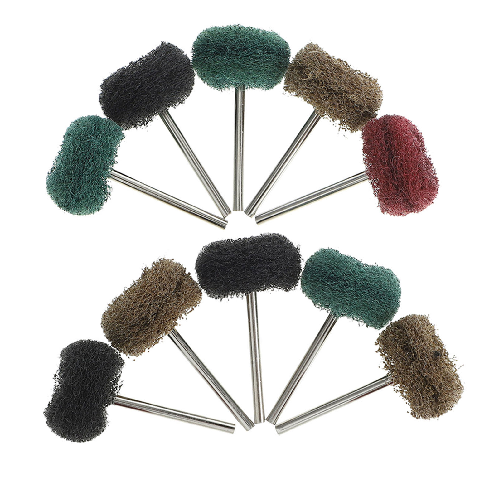 24Pcs Nylon Fiber Polishing Bu - Polish Pad Set Buffer ulasan dan harga