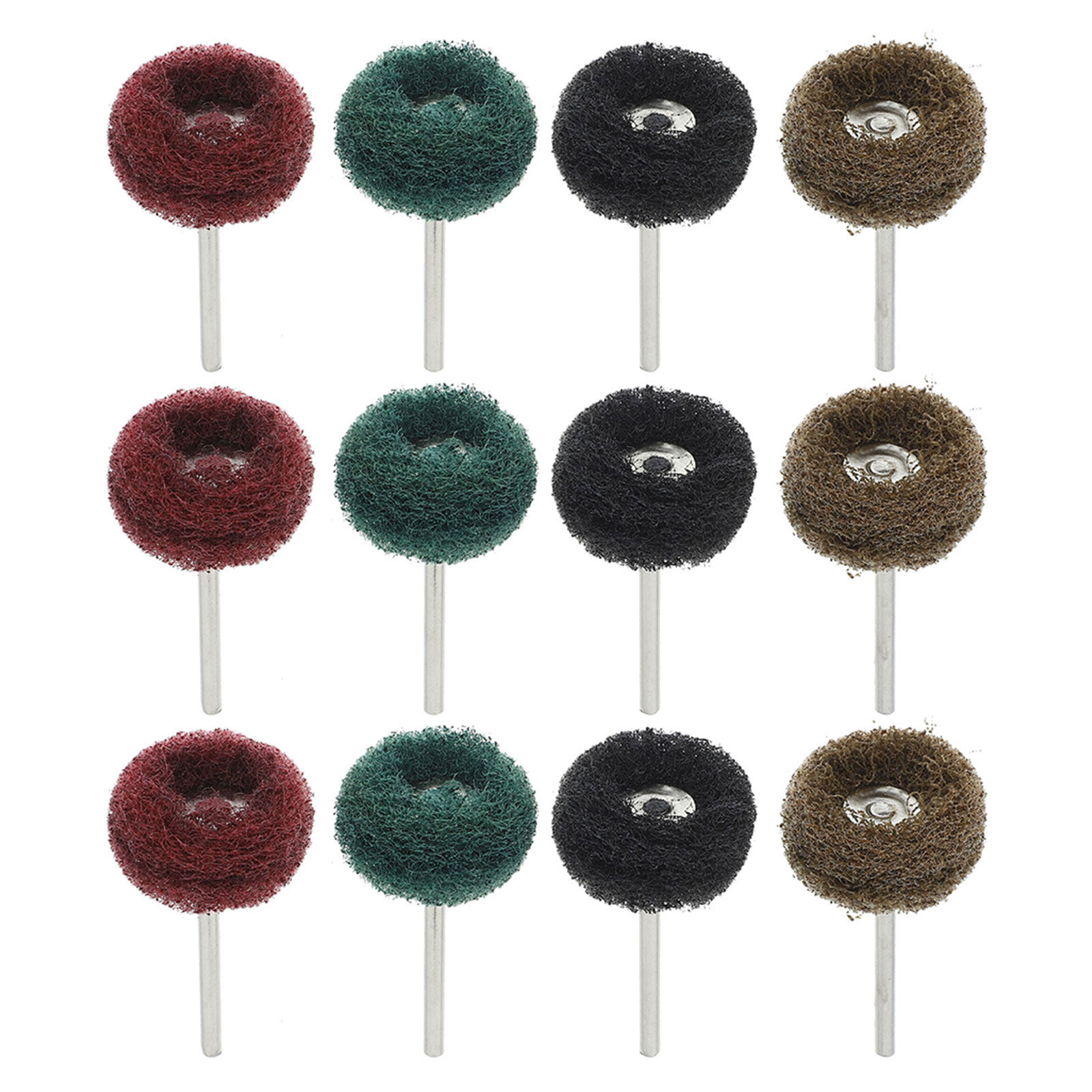 24Pcs Nylon Fiber Polishing Bu - Polish Pad Set Buffer ulasan dan harga